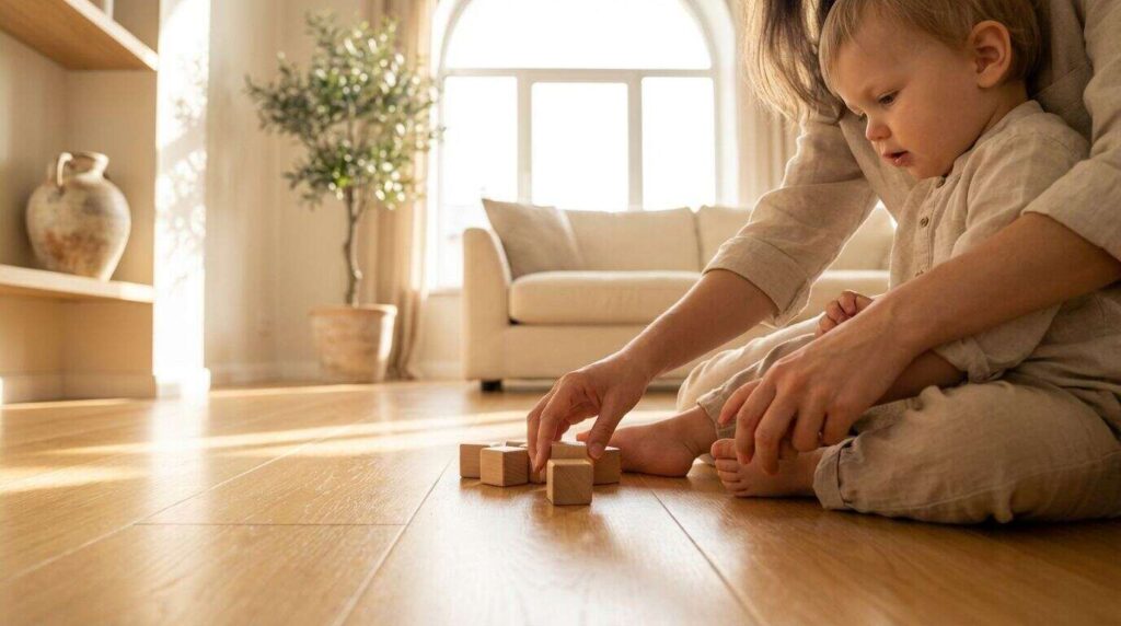 Ambiente domestico sano e igienizzato dopo trattamento di disinfestazione professionale Alpha Range.
