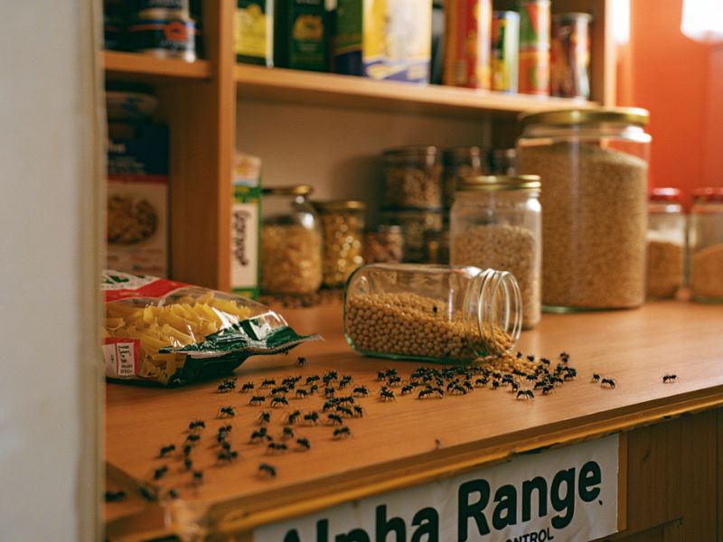Formiche che escono dal nido in primavera per cercare cibo